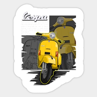 vespa Sticker